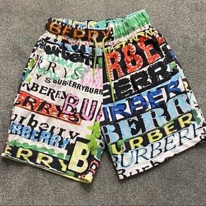 Burberry Men’s Hursley Graffiti Shorts